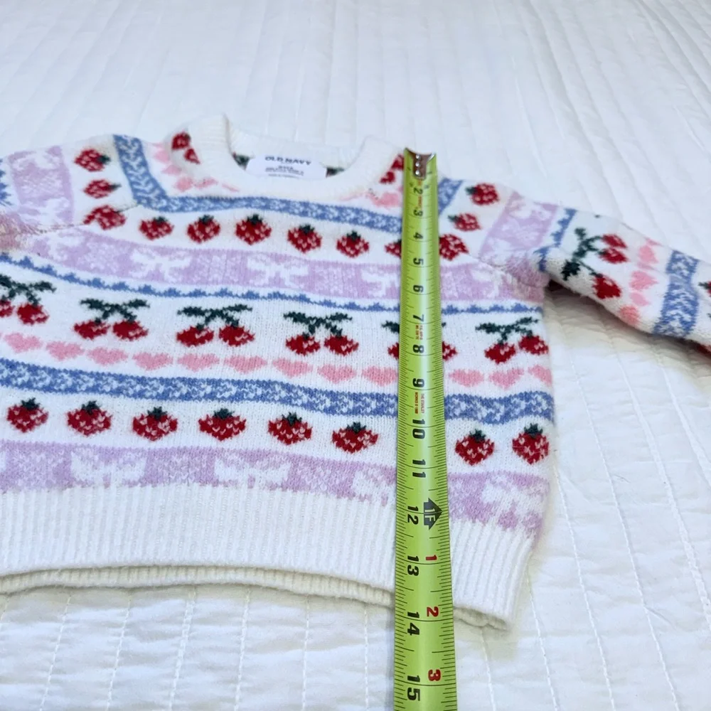 Old Navy SoSoft Fair Isle Tunic Sweater 18-24M